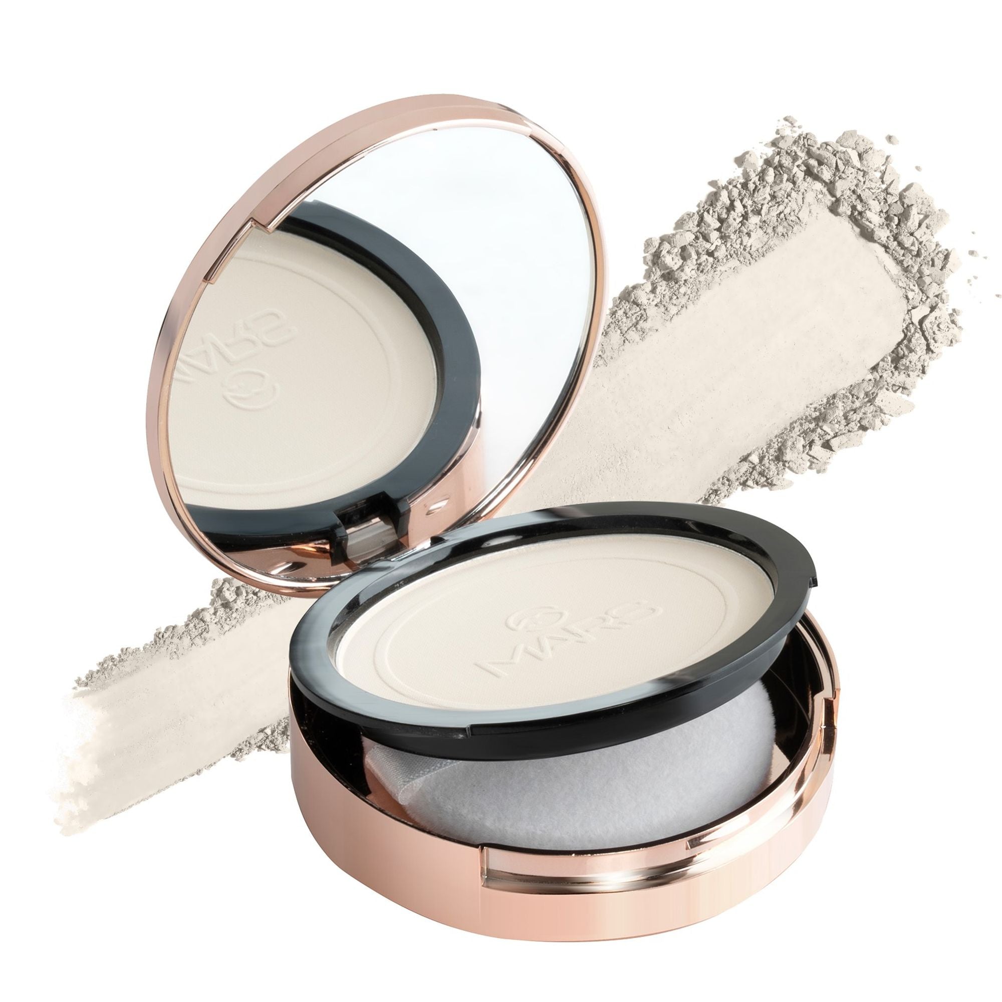 MARS Matte On Compact Powder with Applicator Puff - 01 Light