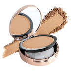 MARS Matte On Compact Powder with Applicator Puff - 05 Honey