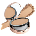 MARS Matte On Compact Powder with Applicator Puff - 06 Tan