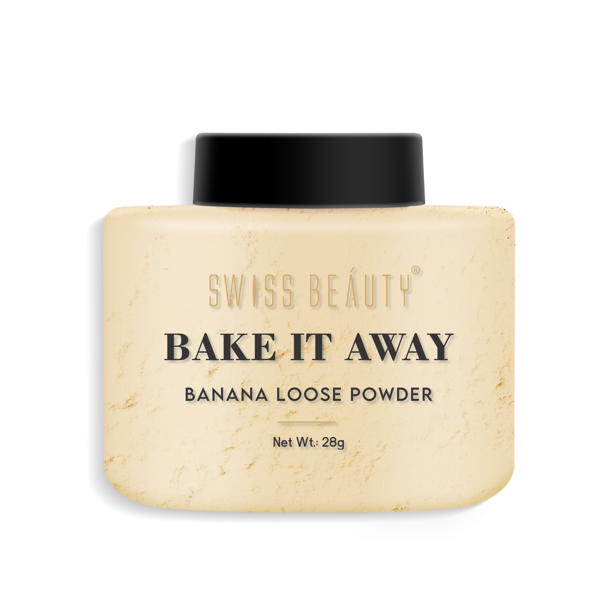 Swiss Beauty Bake It Away Loosed Powder - 01 Banana - Distacart