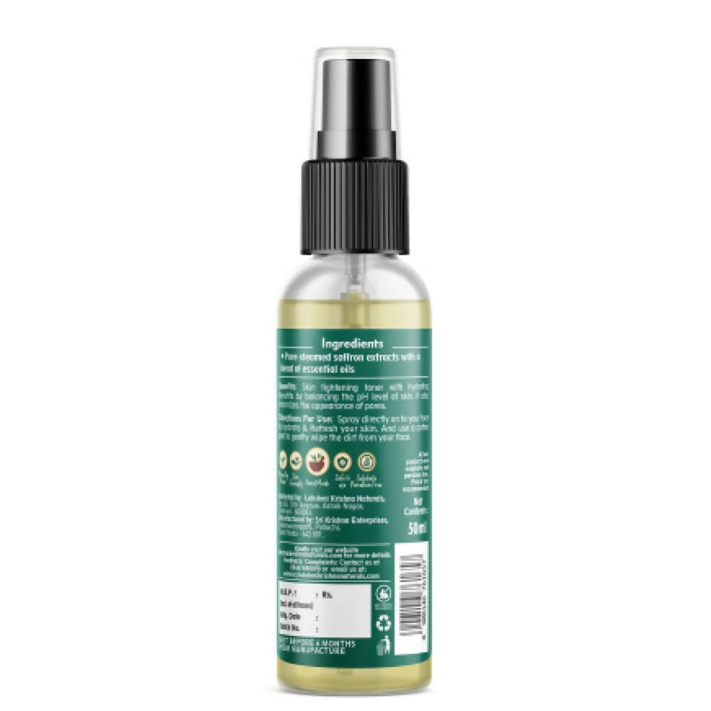 Lakshmi Krishna Naturals Saffron Toner