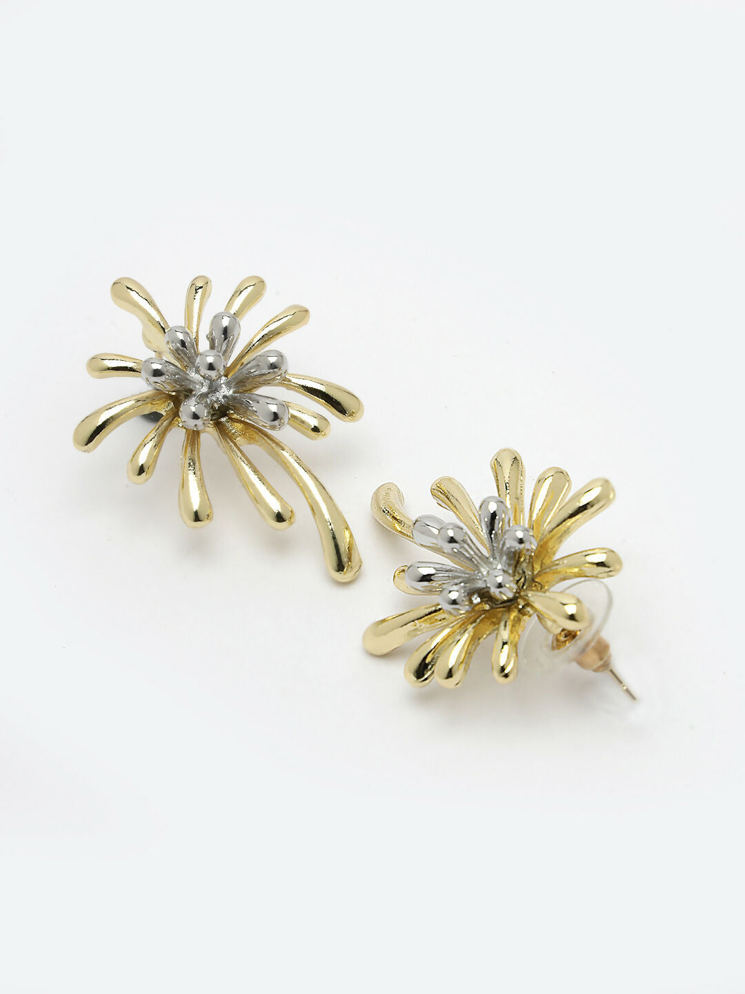 NVR Women Gold-Plated Drop Earrings - Distacart