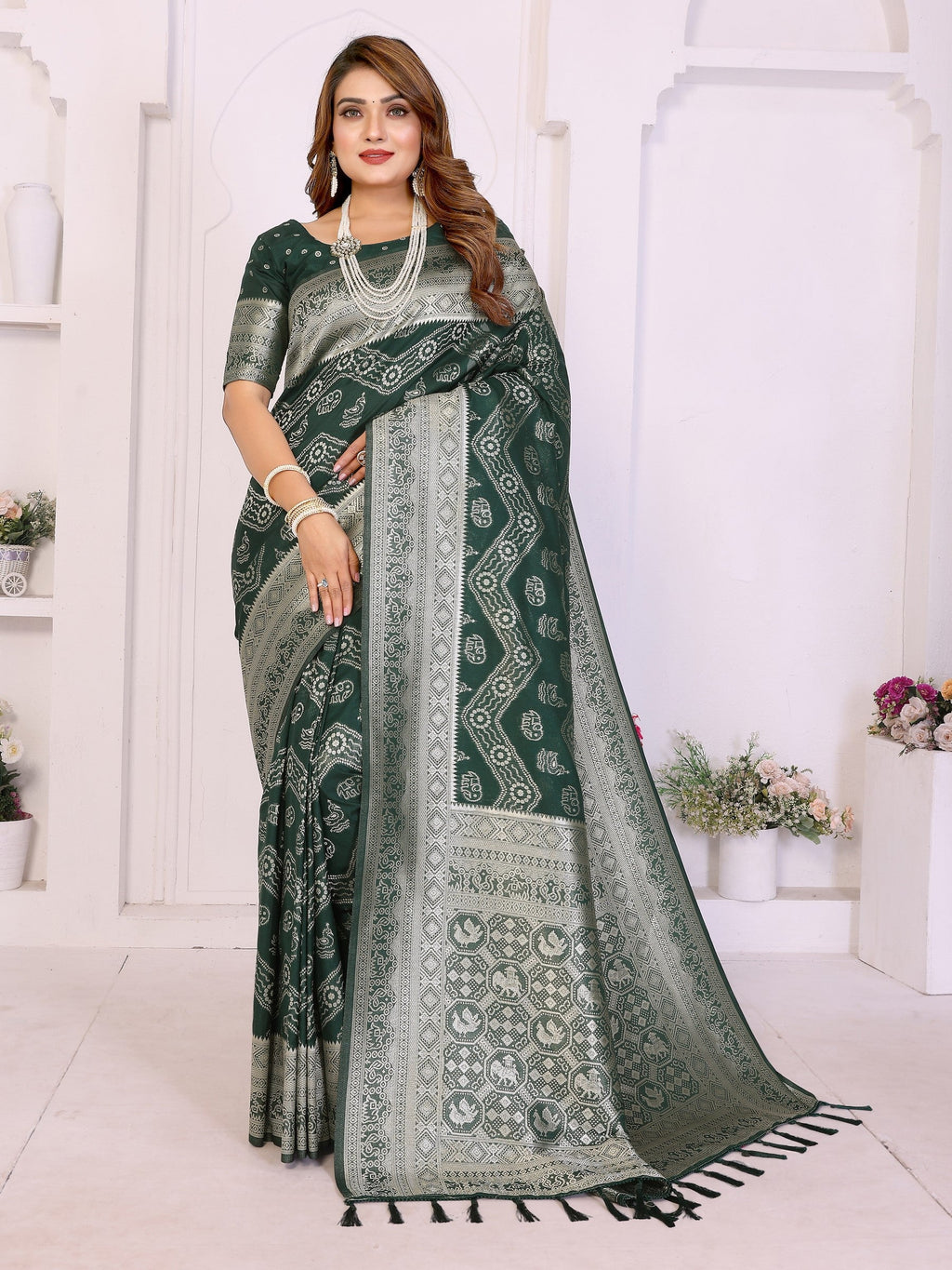 Anaita Premium Georgette Silk Saree - Distacart