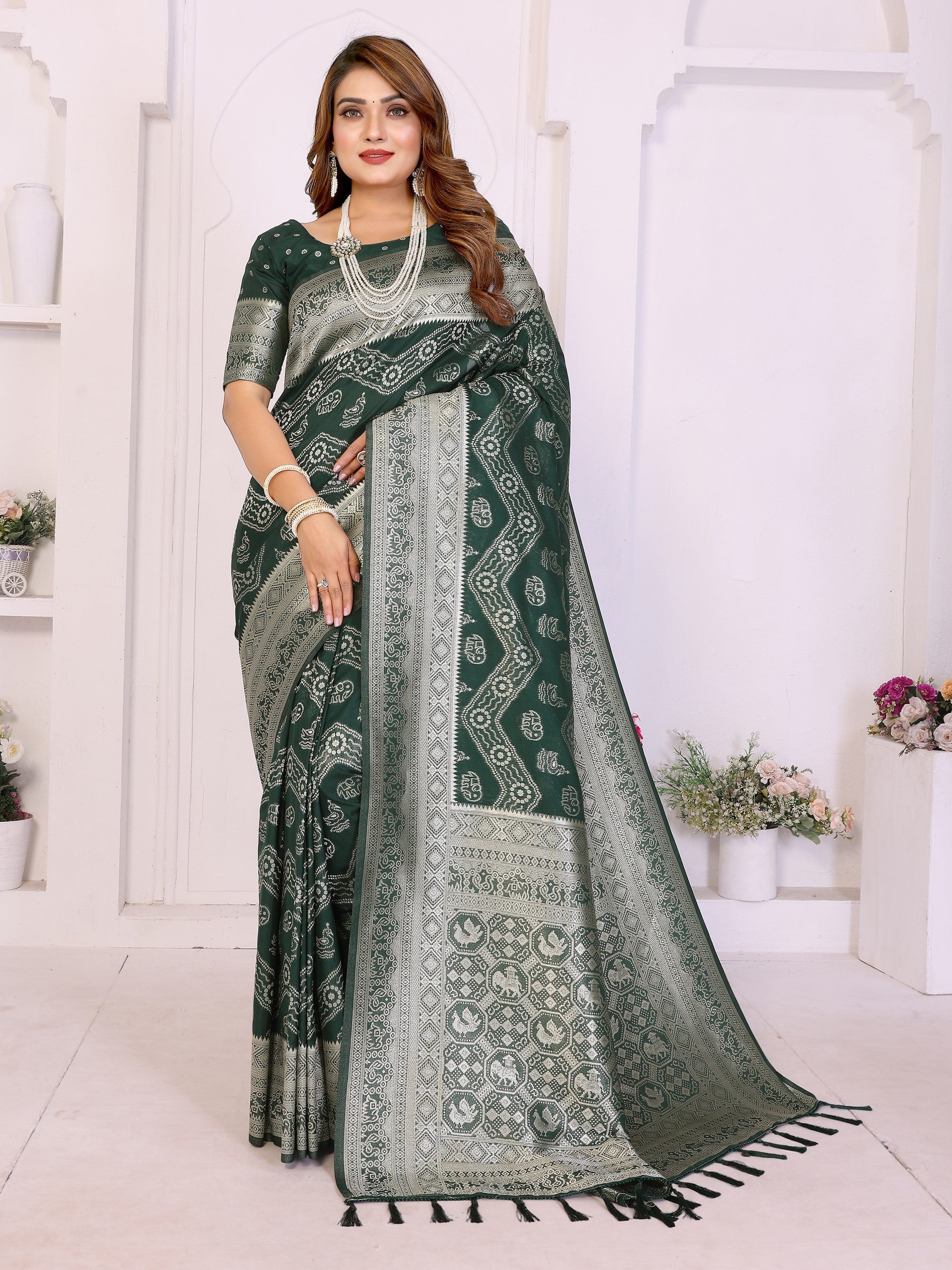 Anaita Premium Georgette Silk Saree - Distacart