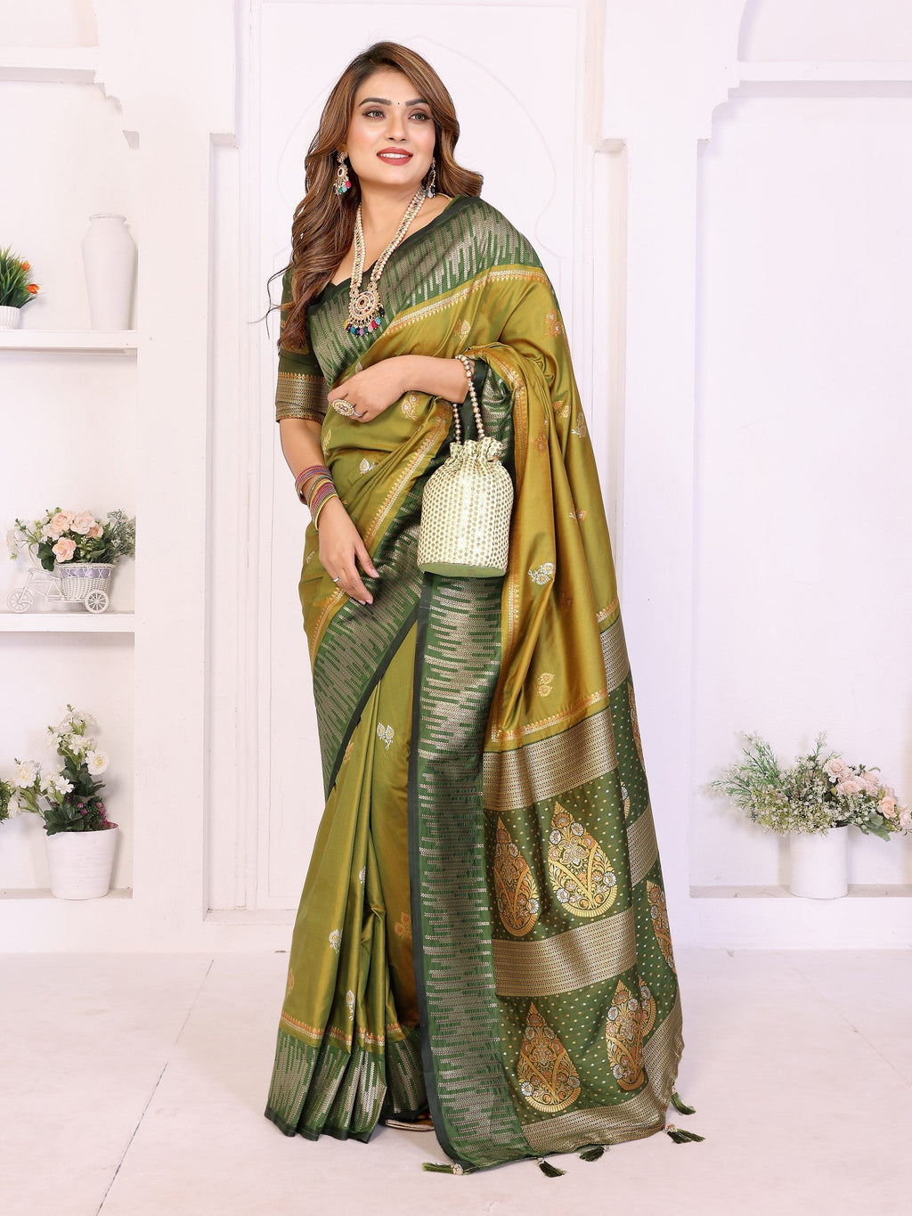 Anaita Premium South Soft Silk Saree - Distacart