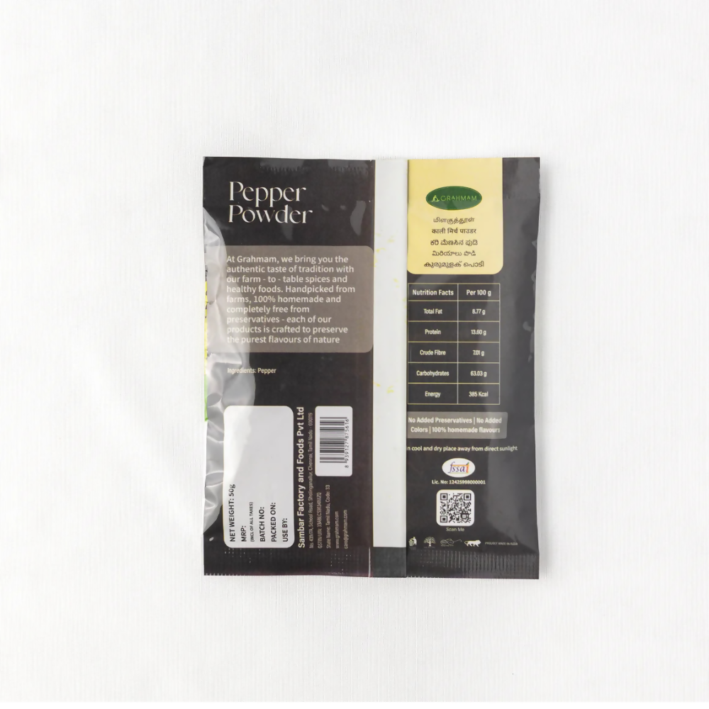 Grahmam Pepper Powder - Distacart