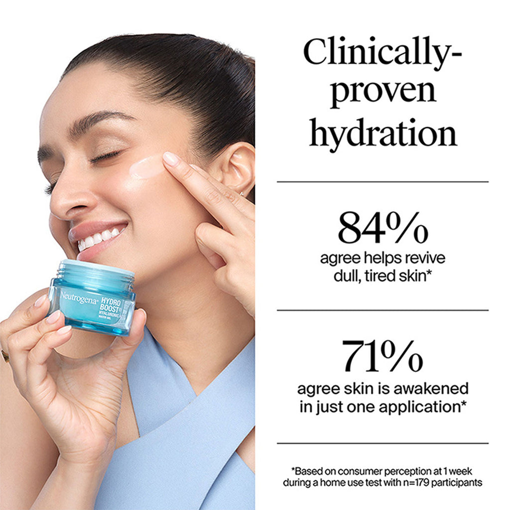 Neutrogena Summer Hydrating Gel Home + Travel Combo With Hyaluronic Acid For 72 Hours Hydration