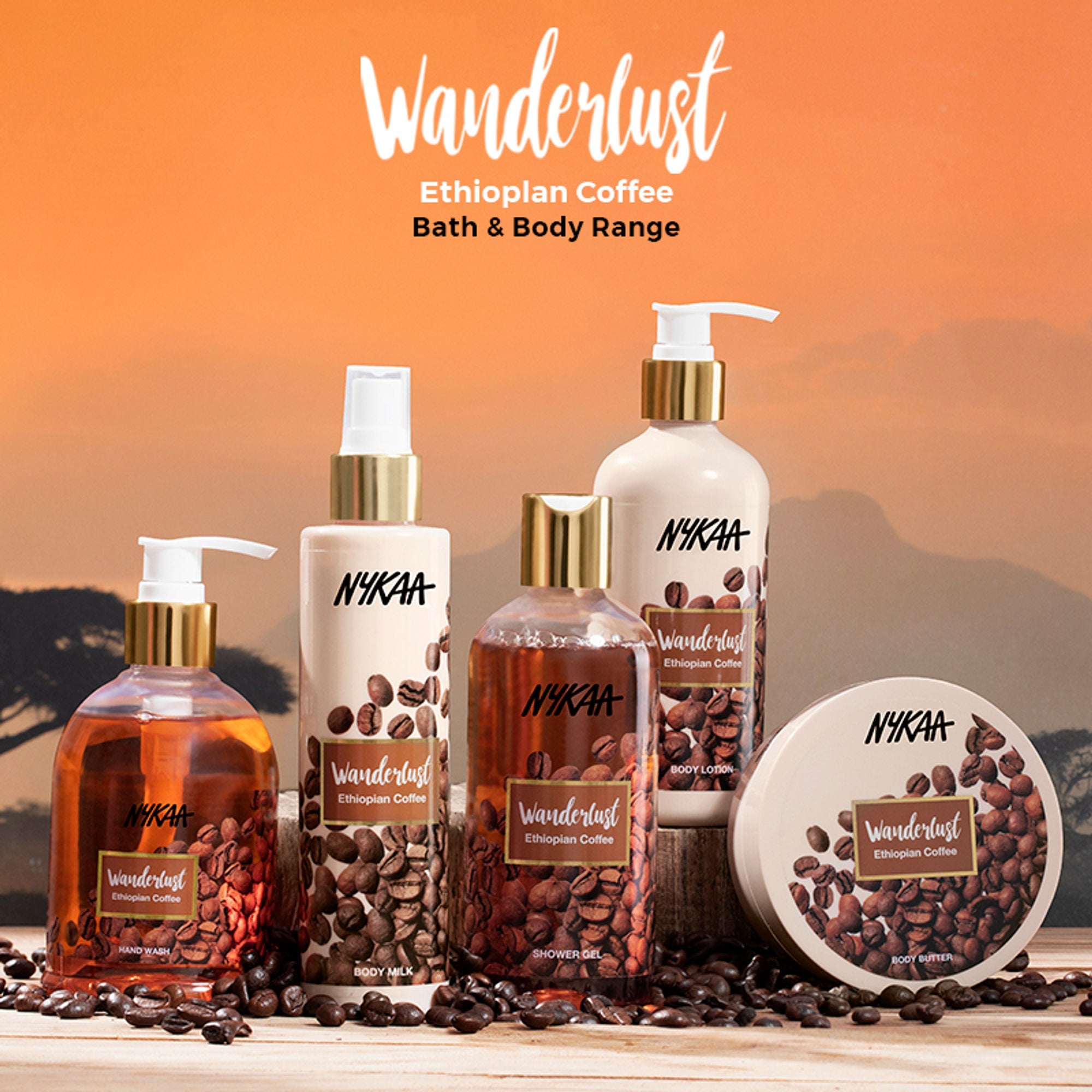 Wanderlust Moisturizing Body Lotion - Ethiopian Coffee