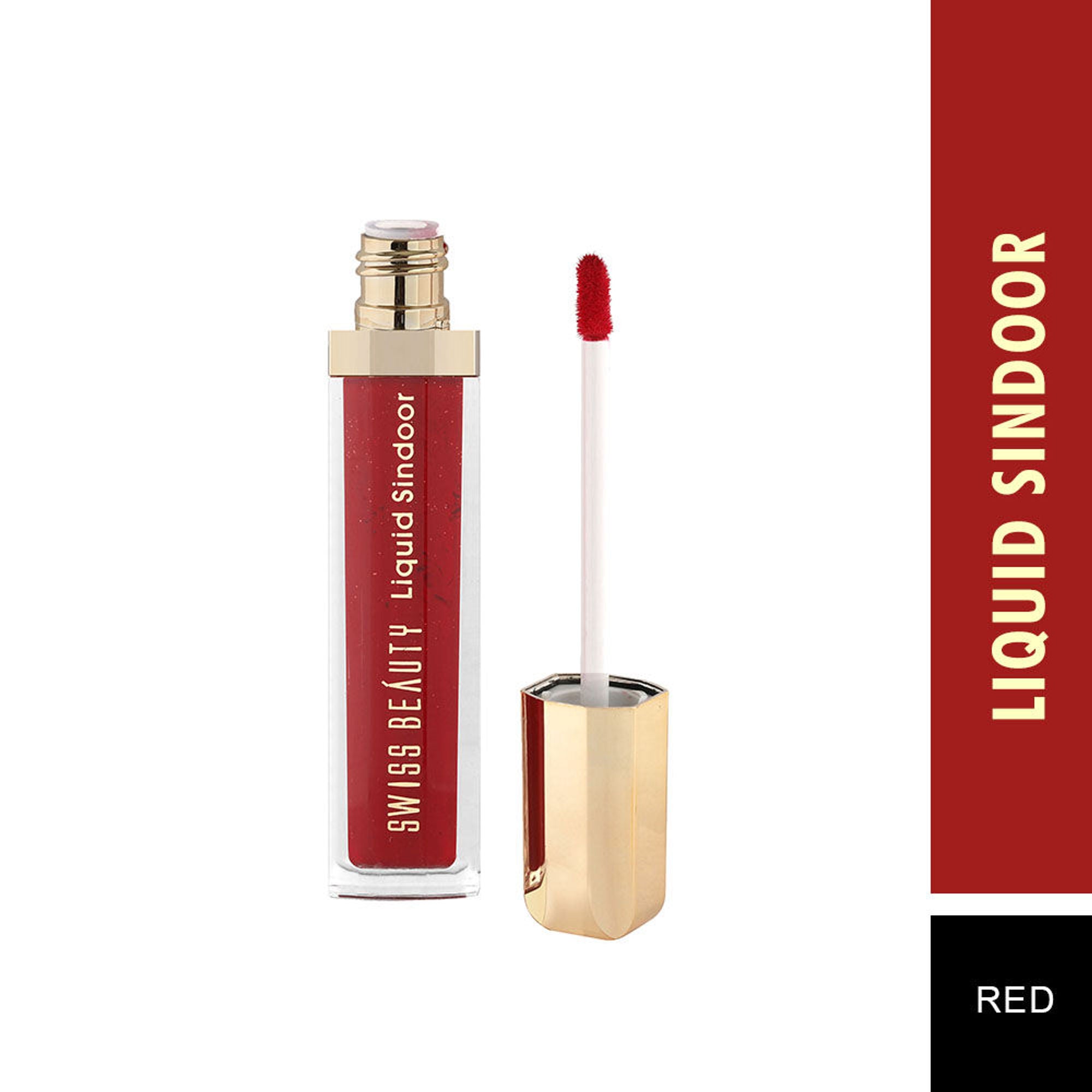 Swiss Beauty Waterproof Bridal Glam Liquid Sindoor - Red - Distacart