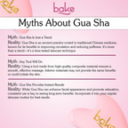 Bake Quartz Gua Sha Face Massage Tool