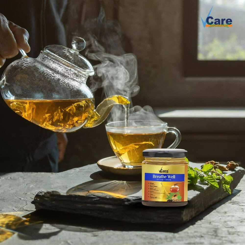 VCare Breathe Well Honey Tea