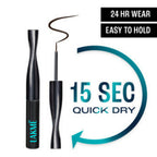 Lakme 9 To 5 Eyeconic Liquid Eyeliner - Deep Brown