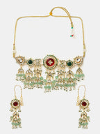 Ruby Raang Royal Choker Set