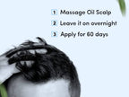 Man Matters Hair Oil for Men With Bhringraj, Onion, Amla, Shikakai & Brahmi Oil.