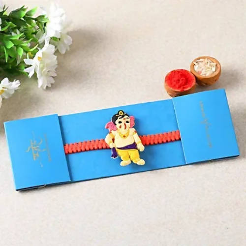 Bal Ganesha Rakhi & Five Star Chocolates - Distacart
