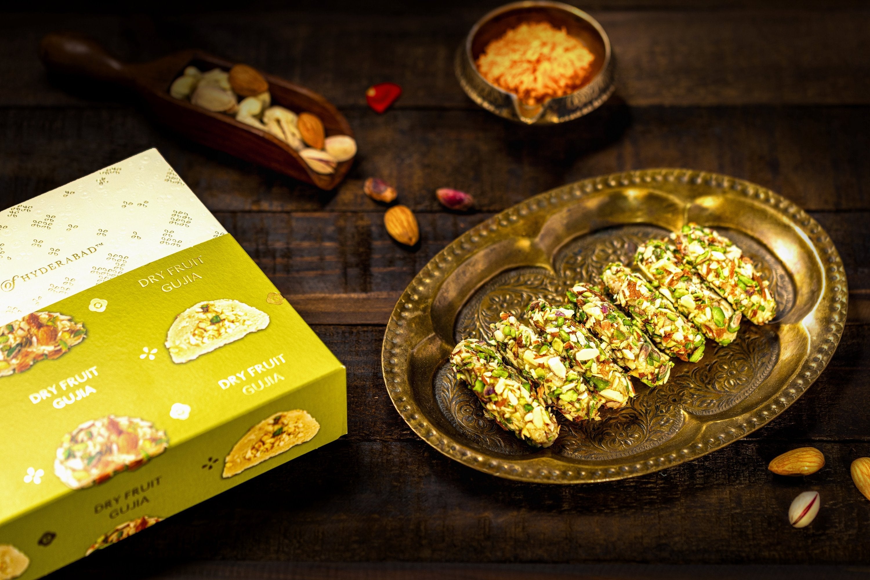 Almond House Dry Fruit Gujia (MAP) - Distacart
