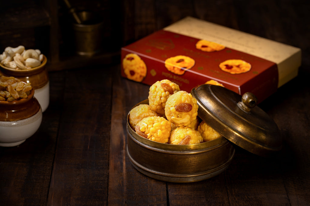 Almond House Motaboondi Laddu (MAP) - Distacart