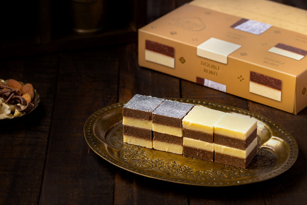 Almond House Double Burfi (MAP) - Distacart