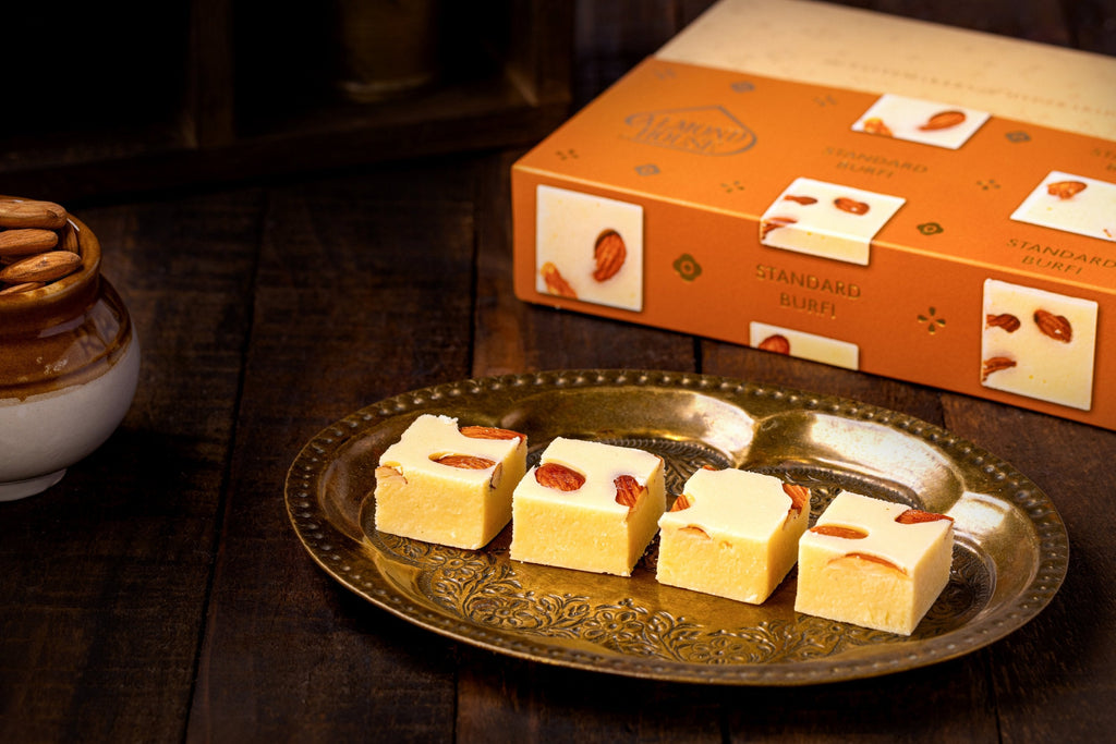 Almond House Standard Burfi (MAP) - Distacart