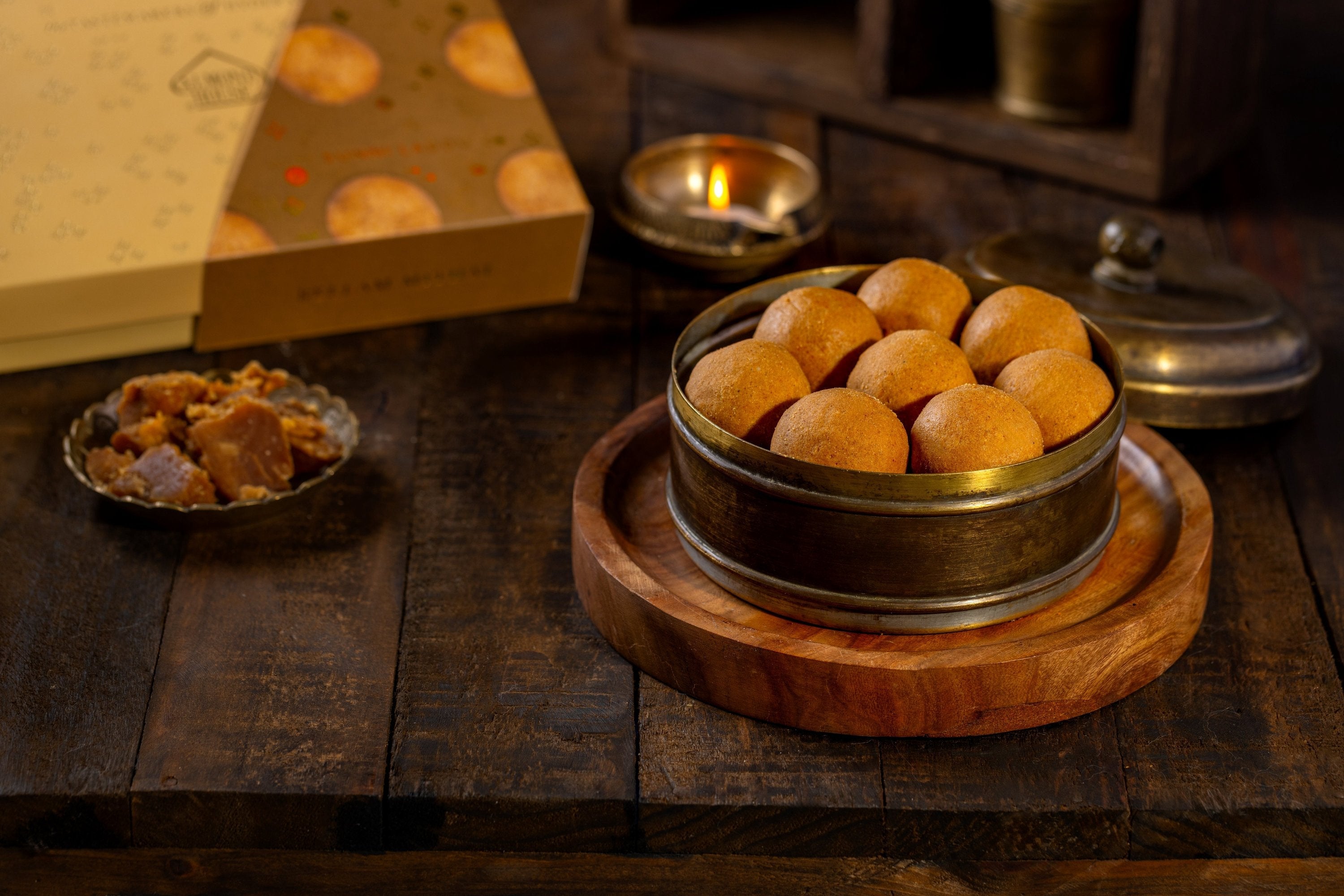 Almond House Bellam Sunni Laddu(MAP) - Distacart