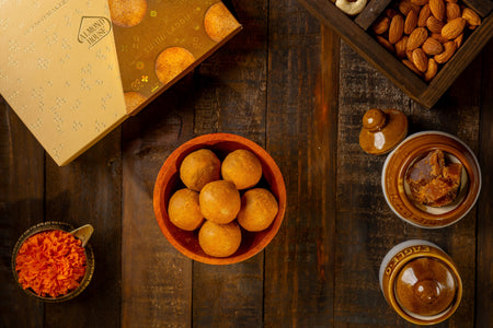 Almond House Bellam Sunni Laddu(MAP)
