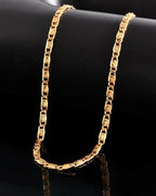 VOJ Gold-Polished Statement Chain