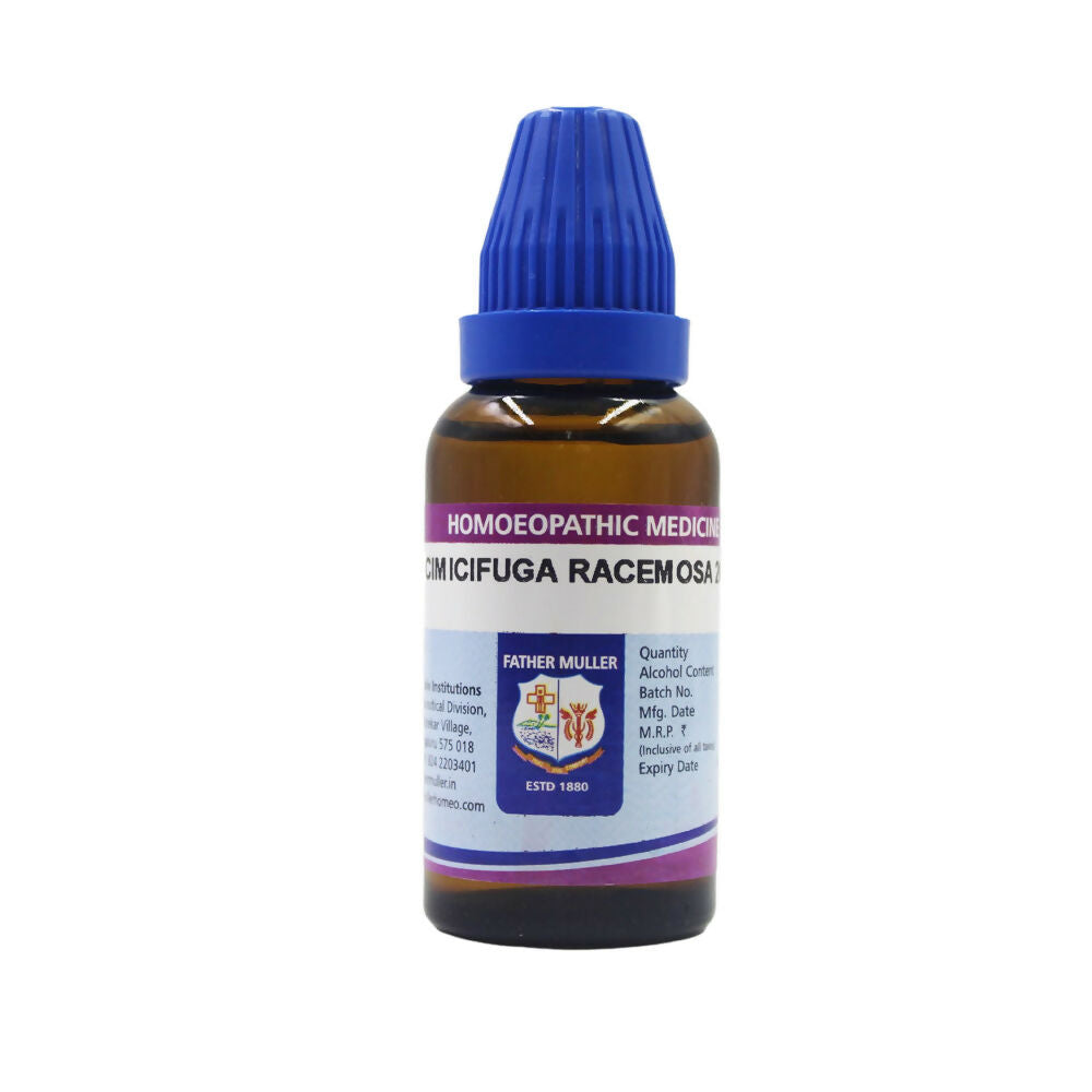 Father Muller Cimicifuga Racemosa Dilution - Distacart