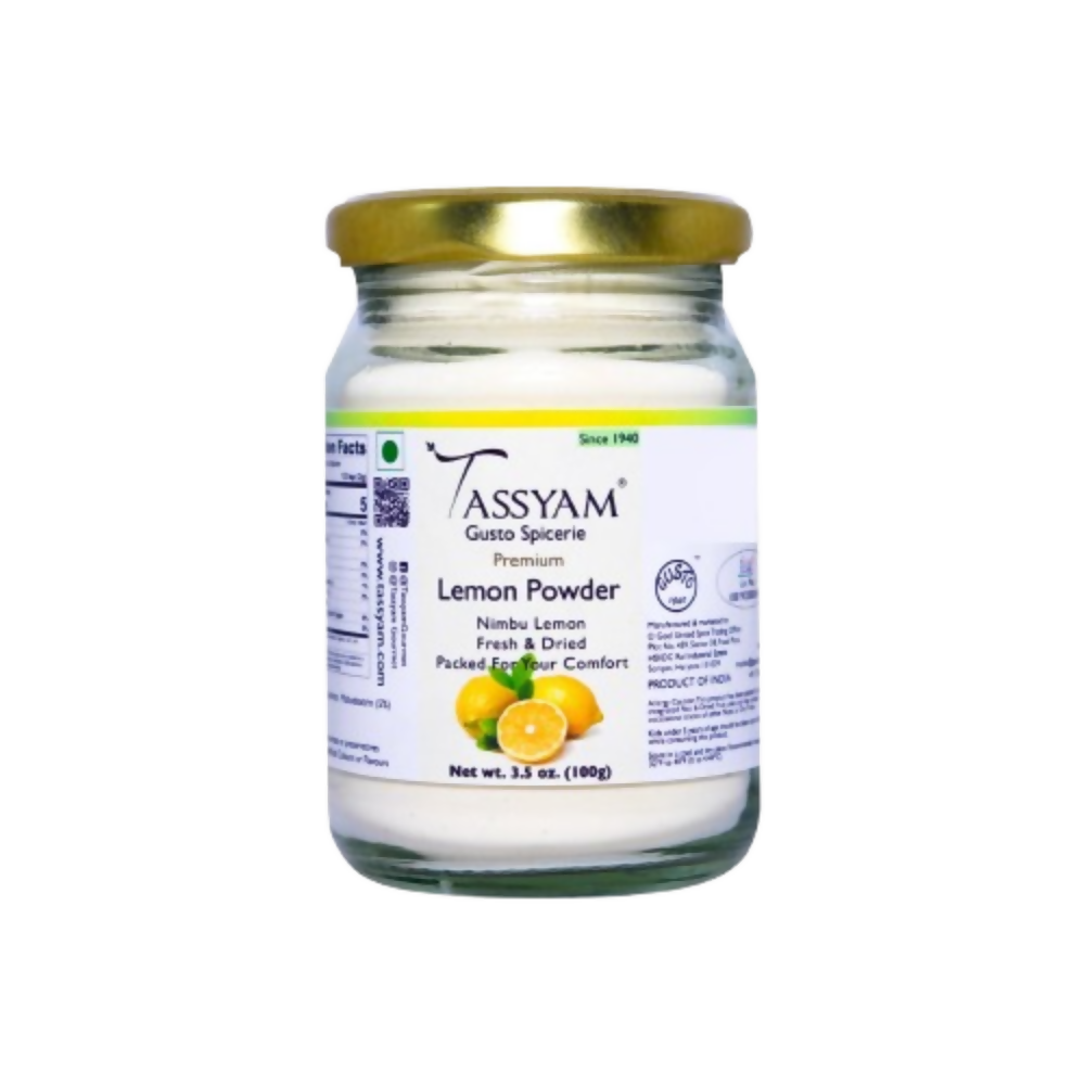Tassyam Organics Lemon Powder - Distacart