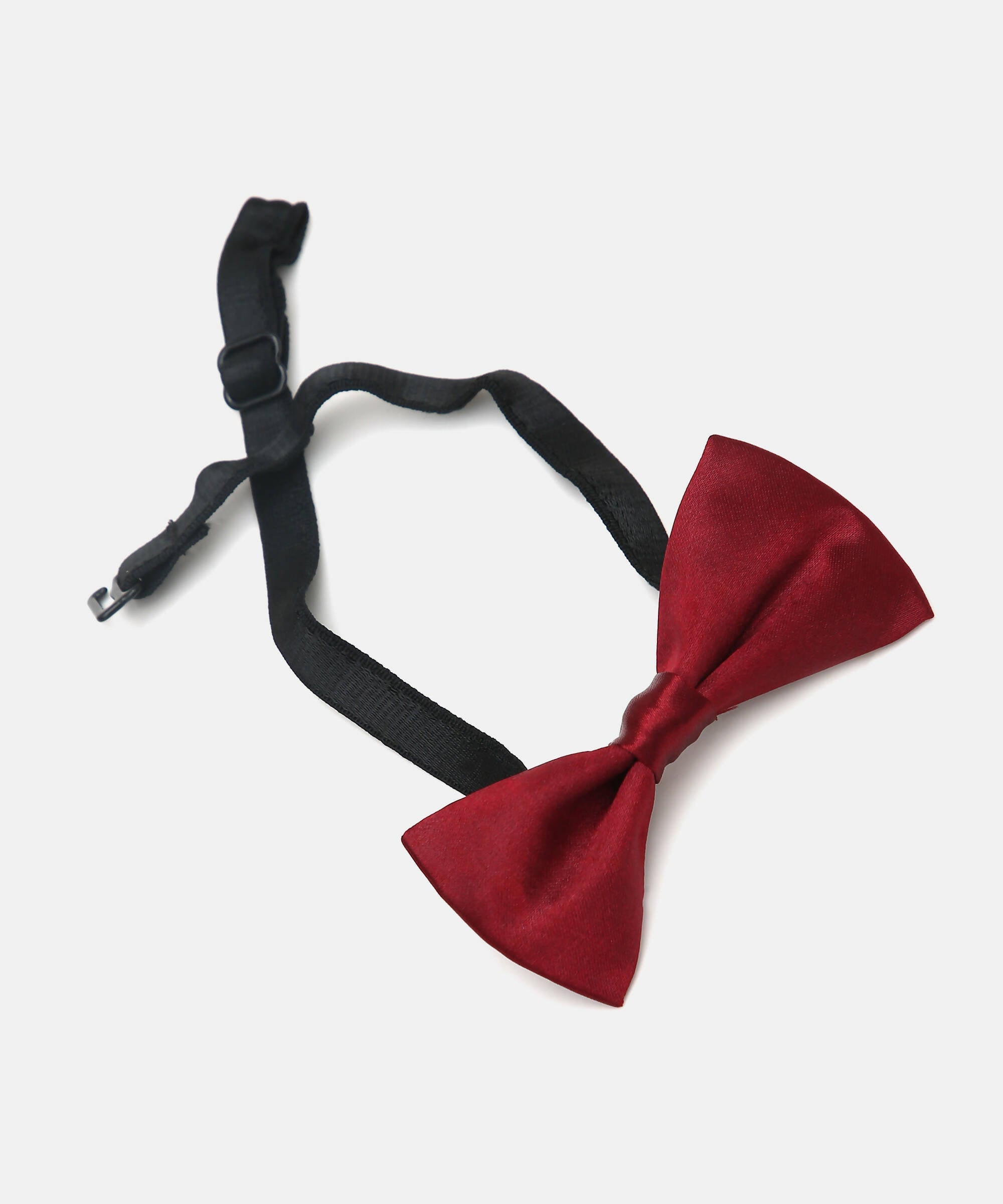 Manet Boys Solid Single Layer Bow - Maroon