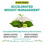Bliss Welness Green Coffee Bean Extract White Kidney Bean Extract Capsules - Distacart