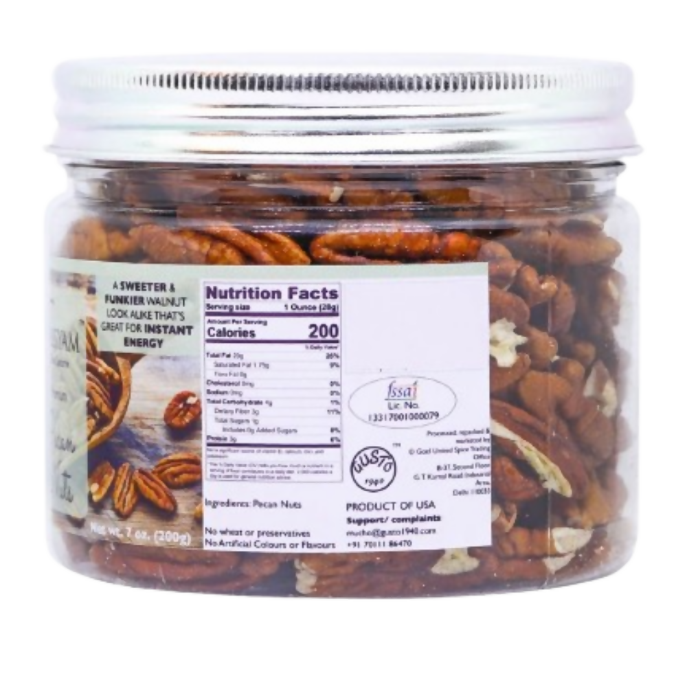 Tassyam Organics Exotic Pecan Nuts - Distacart