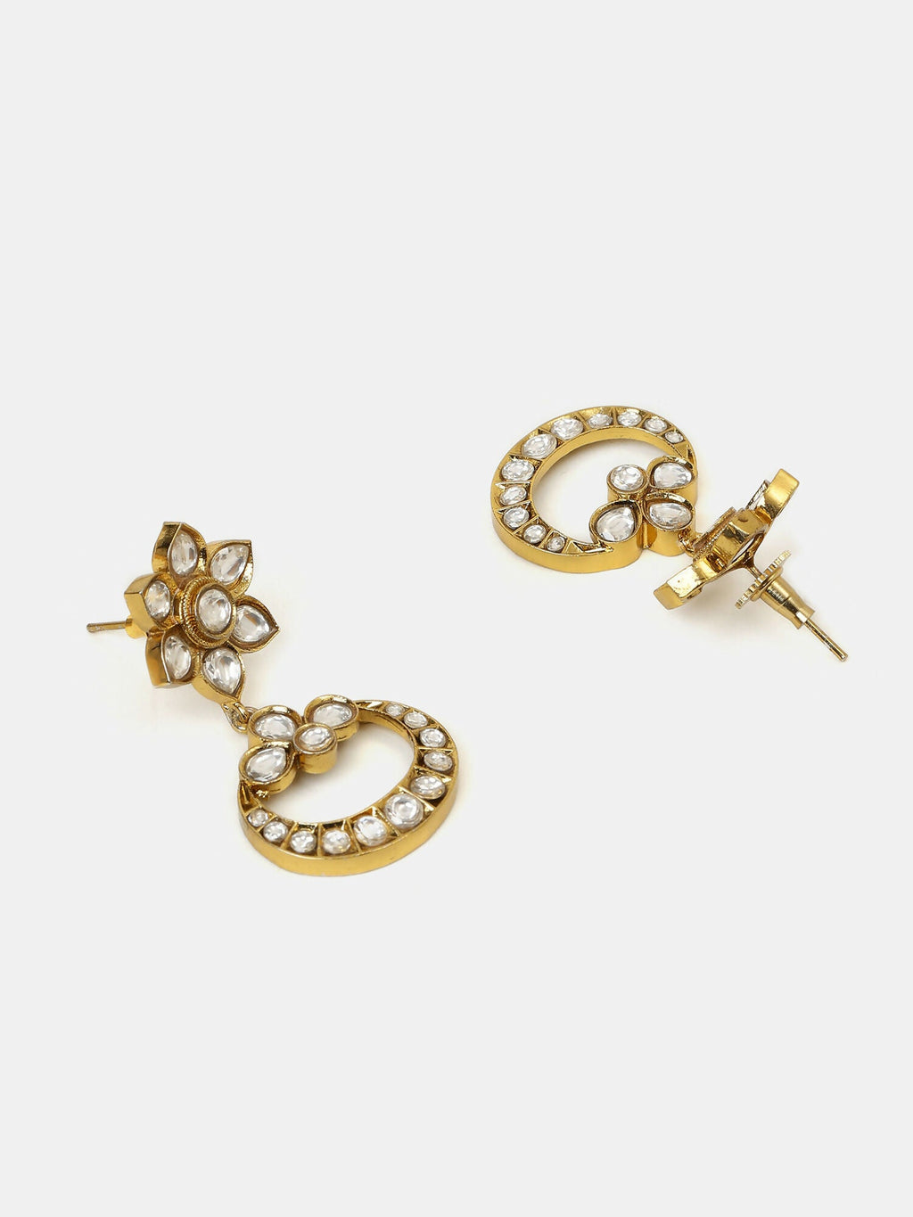 Ruby Raang Chandni Necklace Earrings Set