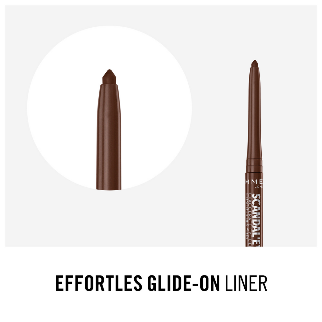 Rimmel London Scandaleyes Exaggerate Eye Definer - Chocolate Brown