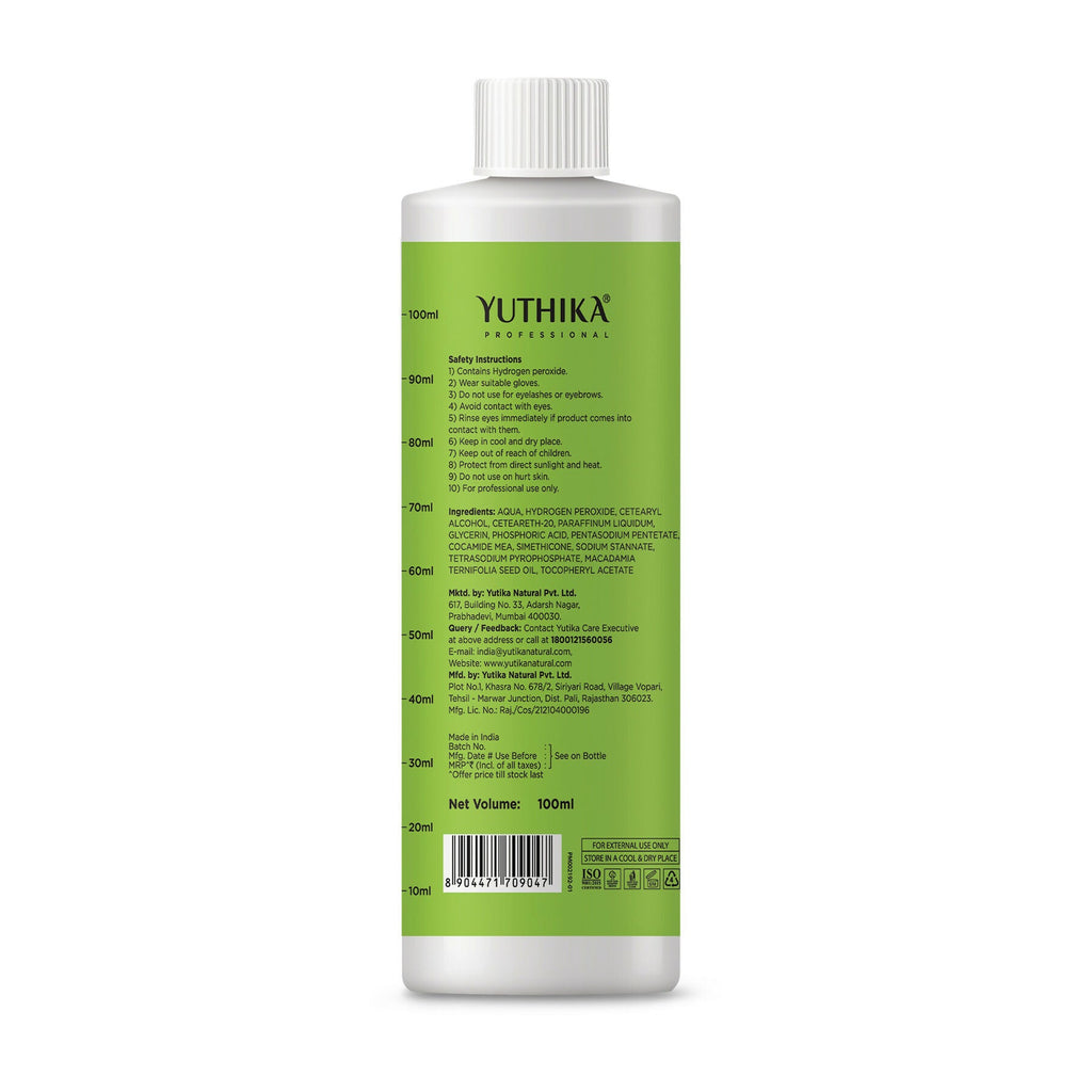 Yuthika Professional Hair Developer 40 Volume (12%) - Distacart