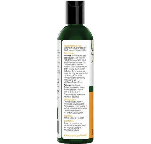 Ark Naturals Neem Protect Shampoo For Cats & Dogs