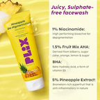 PLIX The Plant Fix Pineapple Trio With Cleanser, Body Wash & Cream
