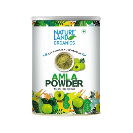Nature Land Organics Amla Powder