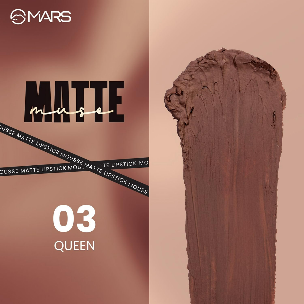 MARS Cosmetics Matte Muse Mousse (03-Queen) - Distacart