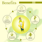 Upaveda Organic Cold Pressed Groundnut Oil