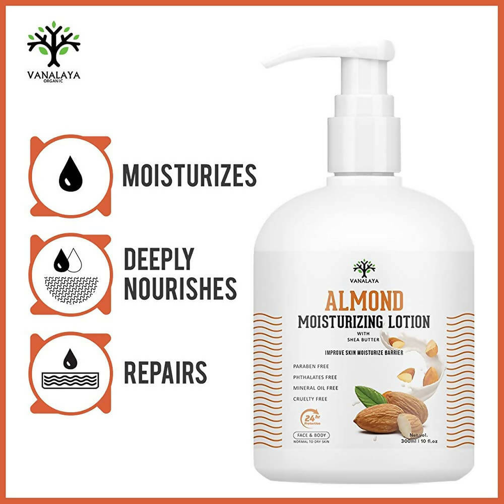 Vanalaya Almond Moisturizing Lotion