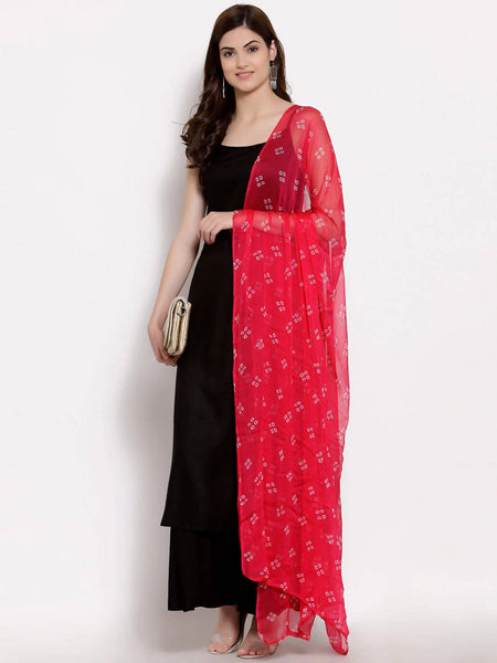 Myshka Women Black Regular Pure Cotton Kurta With Palazzos & Dupatta
