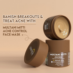 Clensta Multani Mitti Acne Control Face Mask