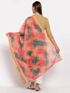 Myshka Women's Beautiful Multi Cotton Print Casual Dupatta