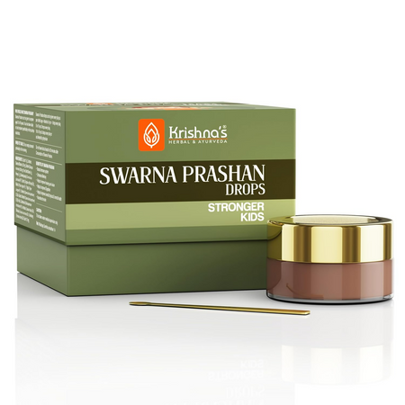 Krishna's Herbal & Ayurveda Swarnaprashan Drops For Kids