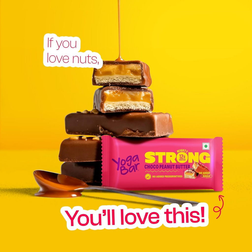 Yoga Bar Variety Pack 12 grams Strong Protein Bars - Distacart