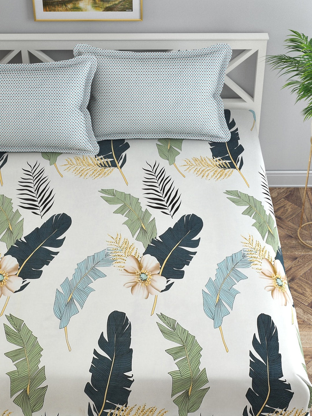 Florida Unisex Off White Bedsheets - Distacart