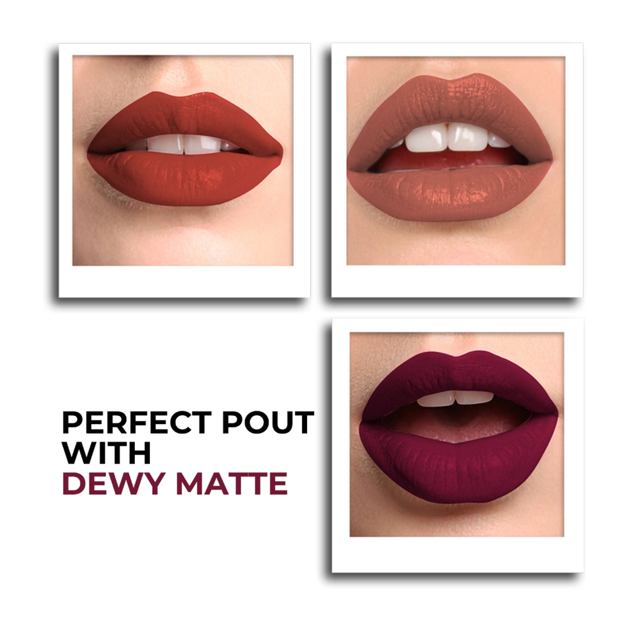 Miss Claire Dewy Matte Lip Combo Set - Day-To-Date