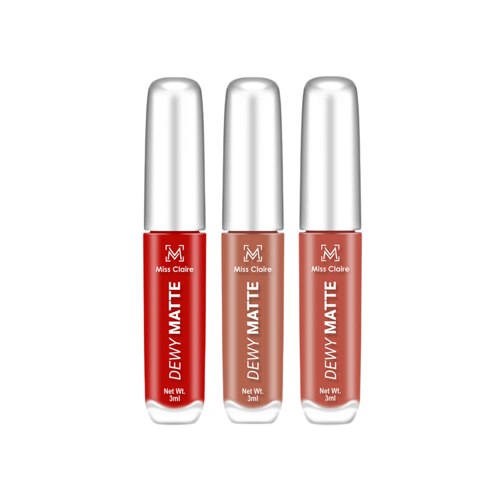 Miss Claire Dewy Matte Lip Combo Set - Signature