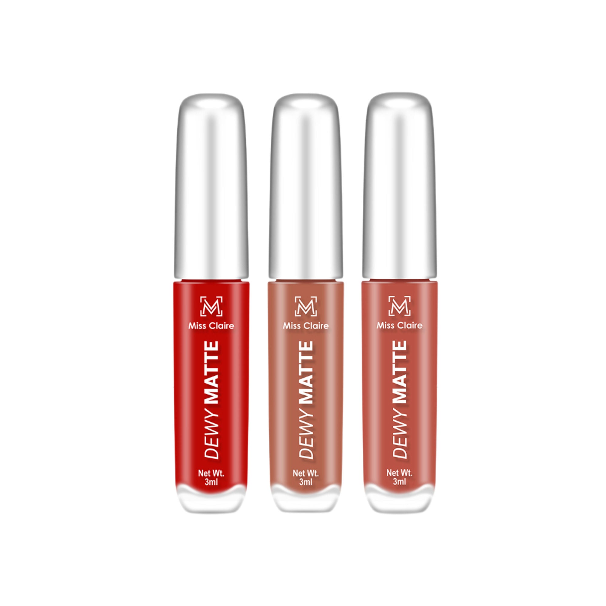 Miss Claire Dewy Matte Lip Combo Set - Signature