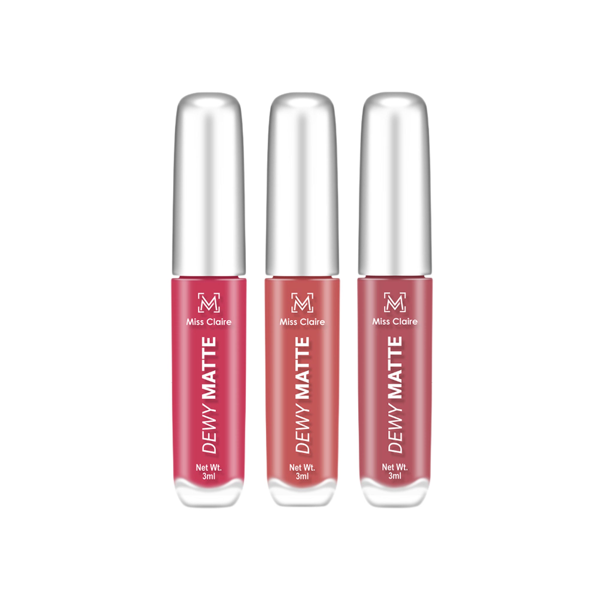 Miss Claire Dewy Matte Lip Combo Set - Girls Day Out